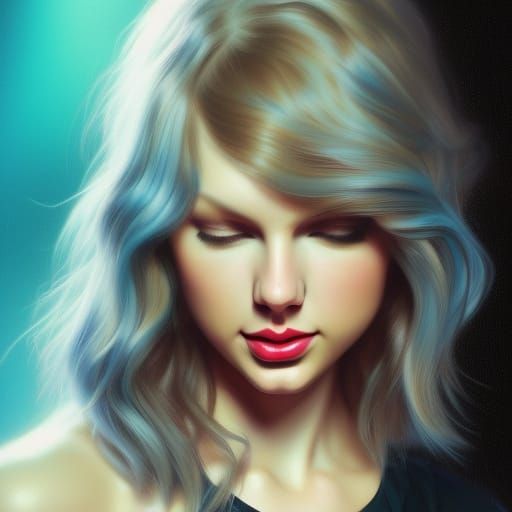 Pastel Portrait with Dynamic Lighting