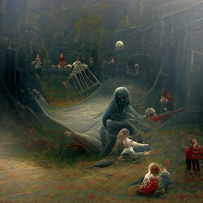 Horror Playground in Gothic Style