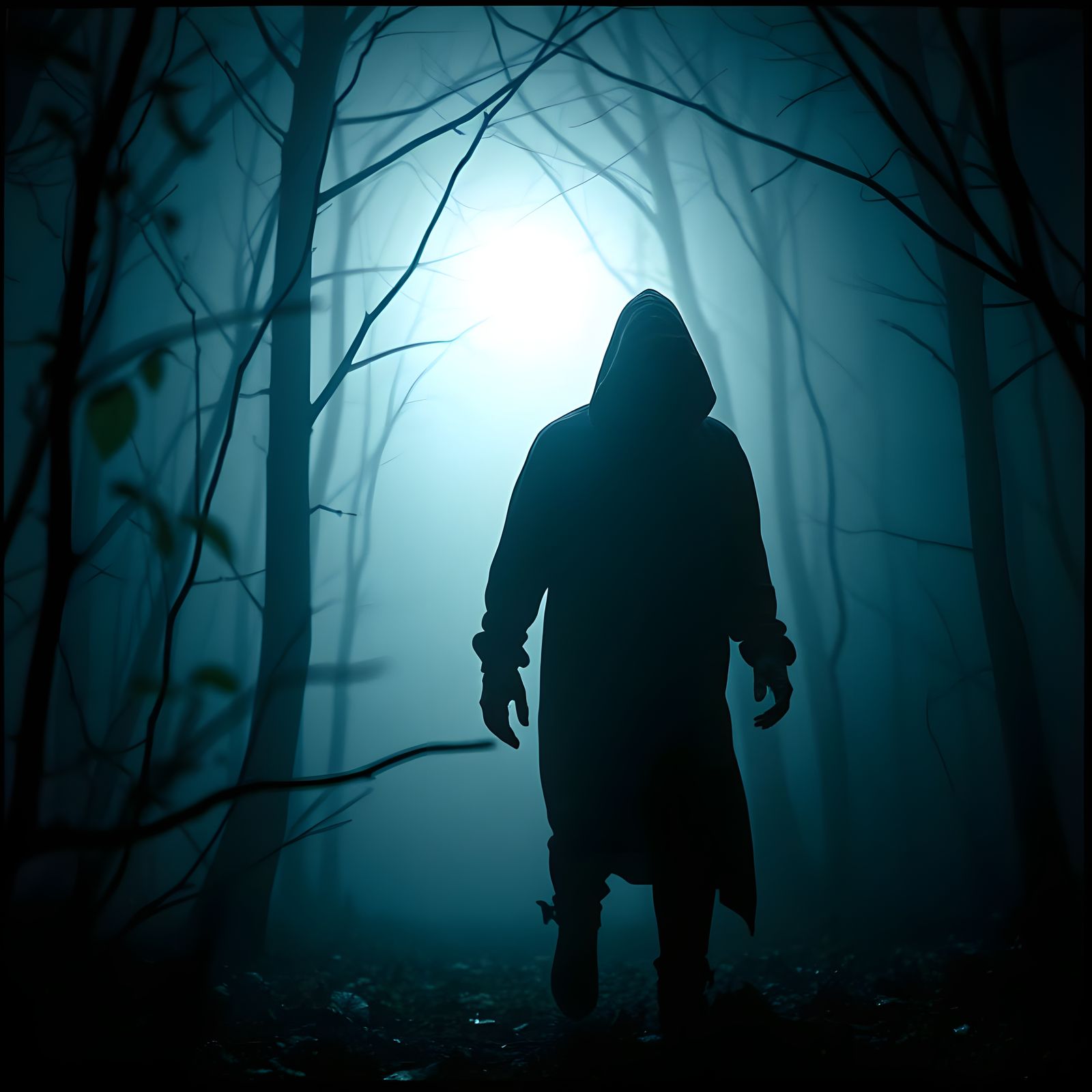 Eerie Slasher Emerges from Shadows in 80's Horror Aesthetic