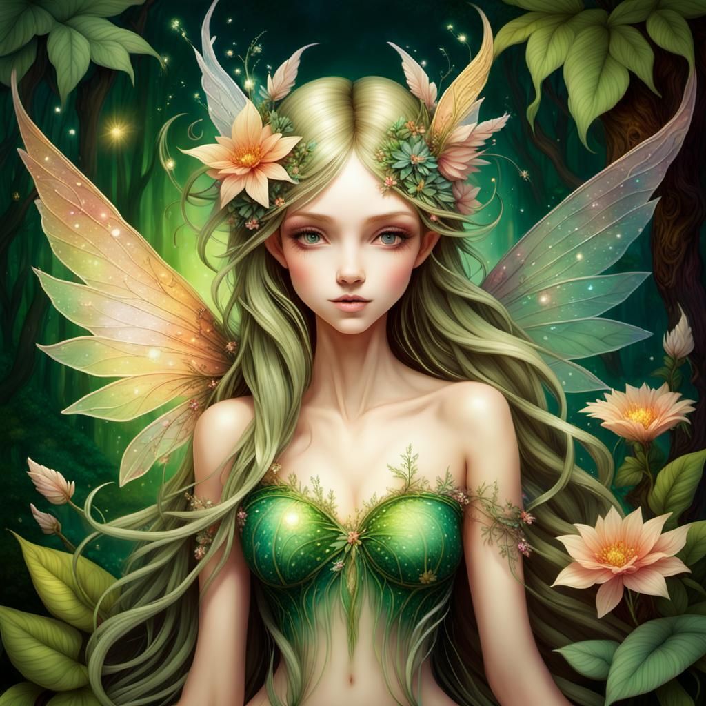a cute fairy