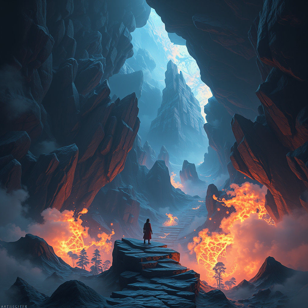 Fantastical Painting: Endless Questions in Deep Color