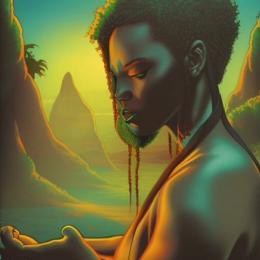 Early mourning dew in Jamaica