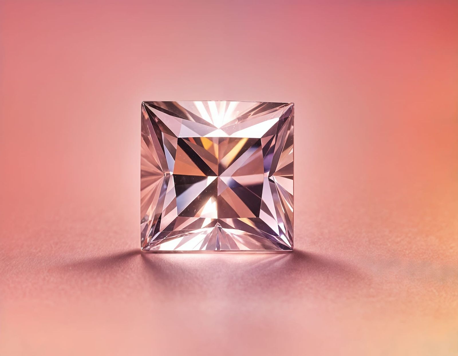 Brilliant Cut Gem in Stellar Field