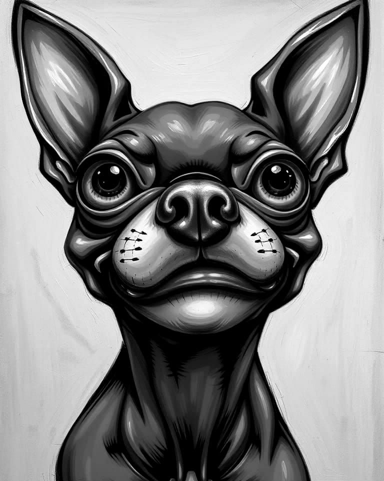Grotesque Chihuahua