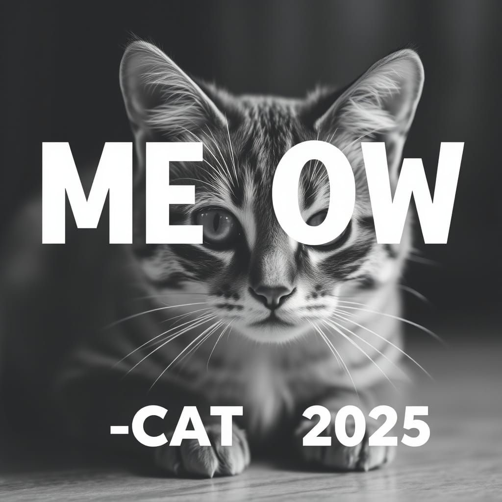 Whiskered Wisdom in a Futuristic Feline Scene