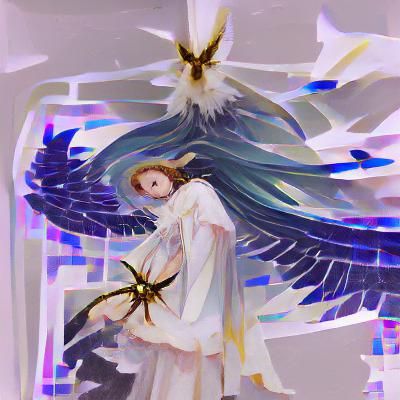 Seraphim: AI Generated Angelic Being