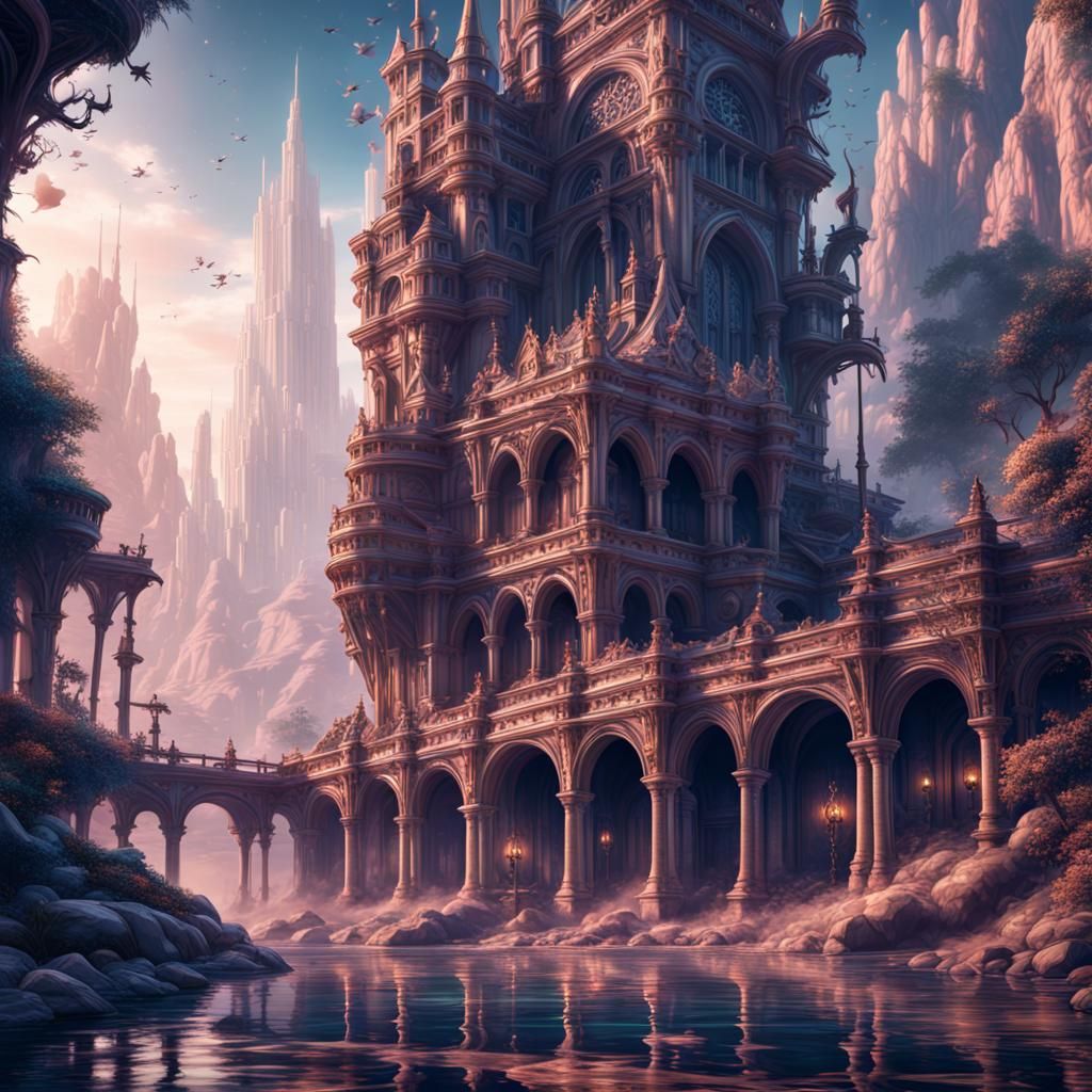 Taylor Swift: Detailed Matte Painting in Fantasy Art