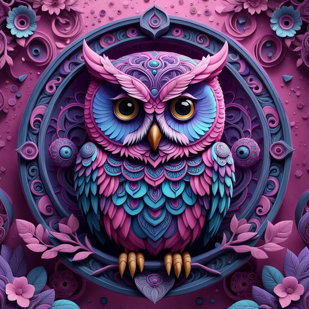 Mandala Owl