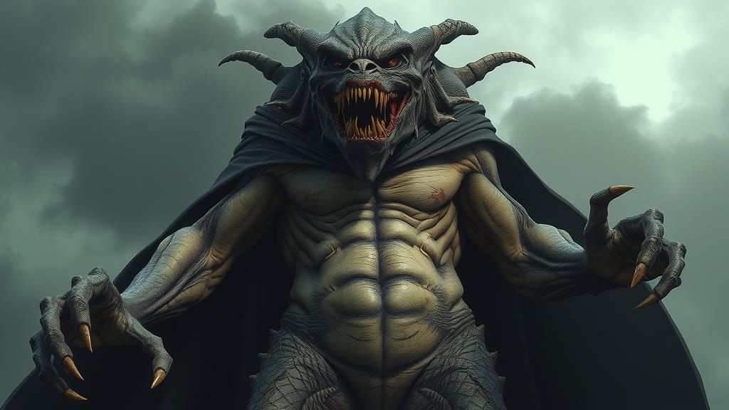 Eldritch Abomination Emerges from Cosmic Horror Nightmare