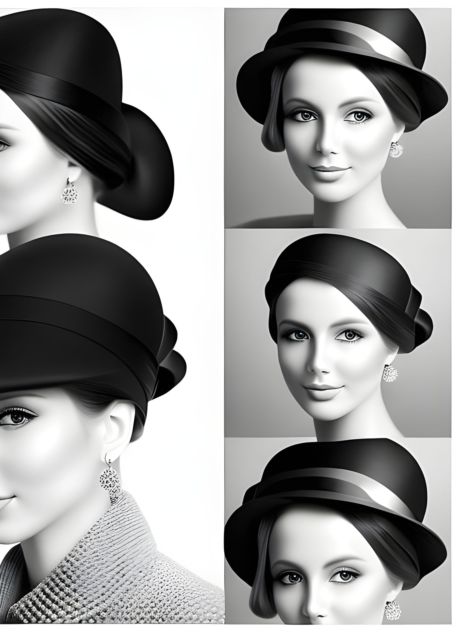 Nordic Woman Enjoying Tea in London Cafe