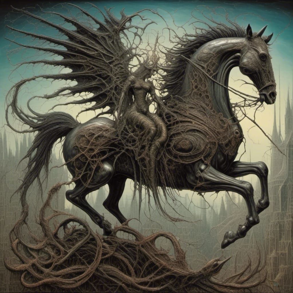 Death on a Pale Horse: Surreal Apocalypse