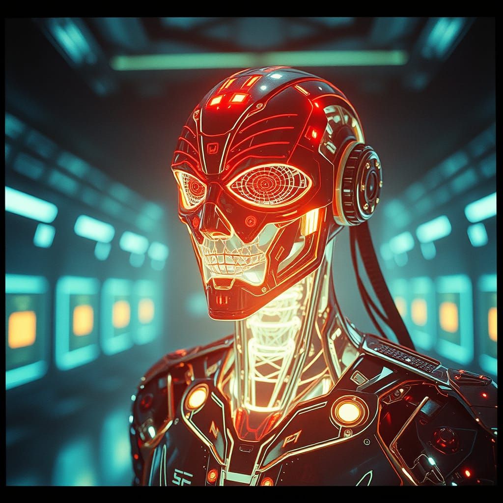 Dramatic Holographic AI in Cinematic Style