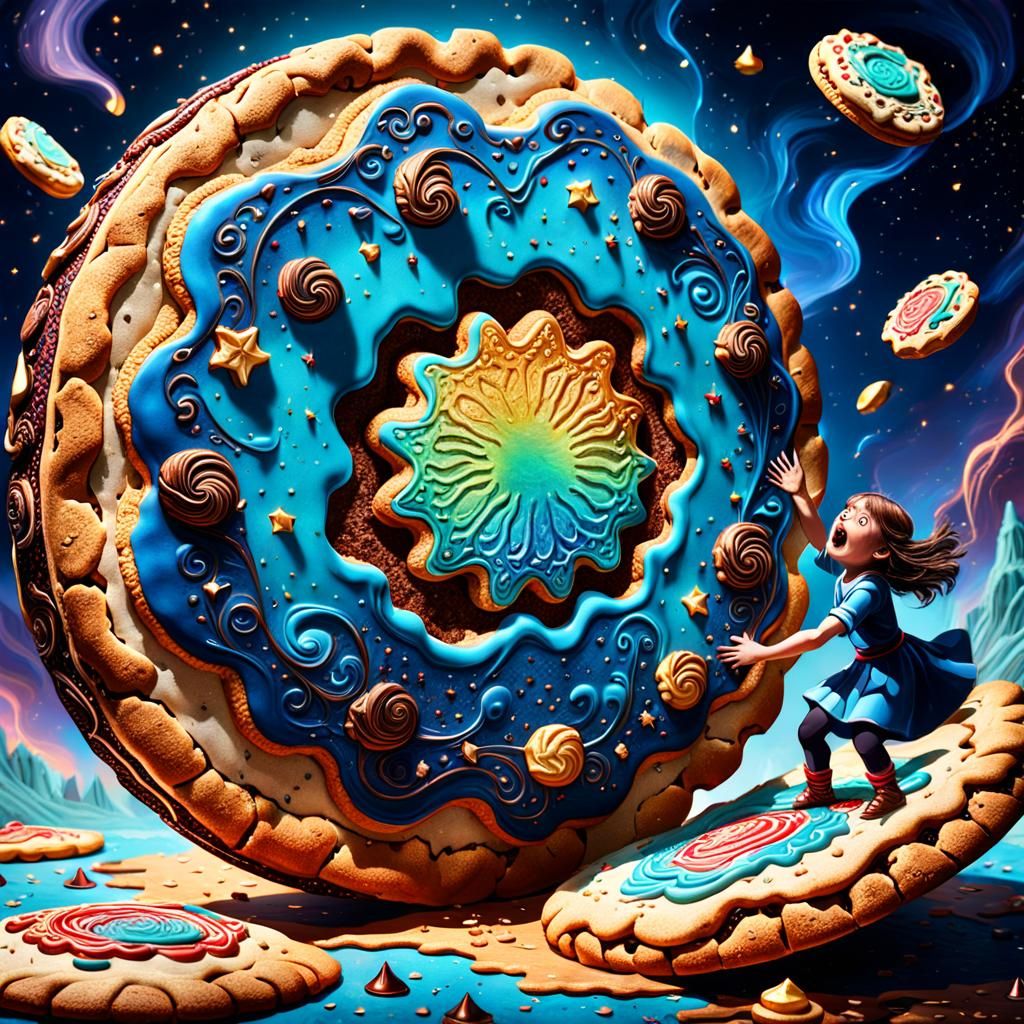 Breaking the Giant Cookie: Fantasy Concept Art