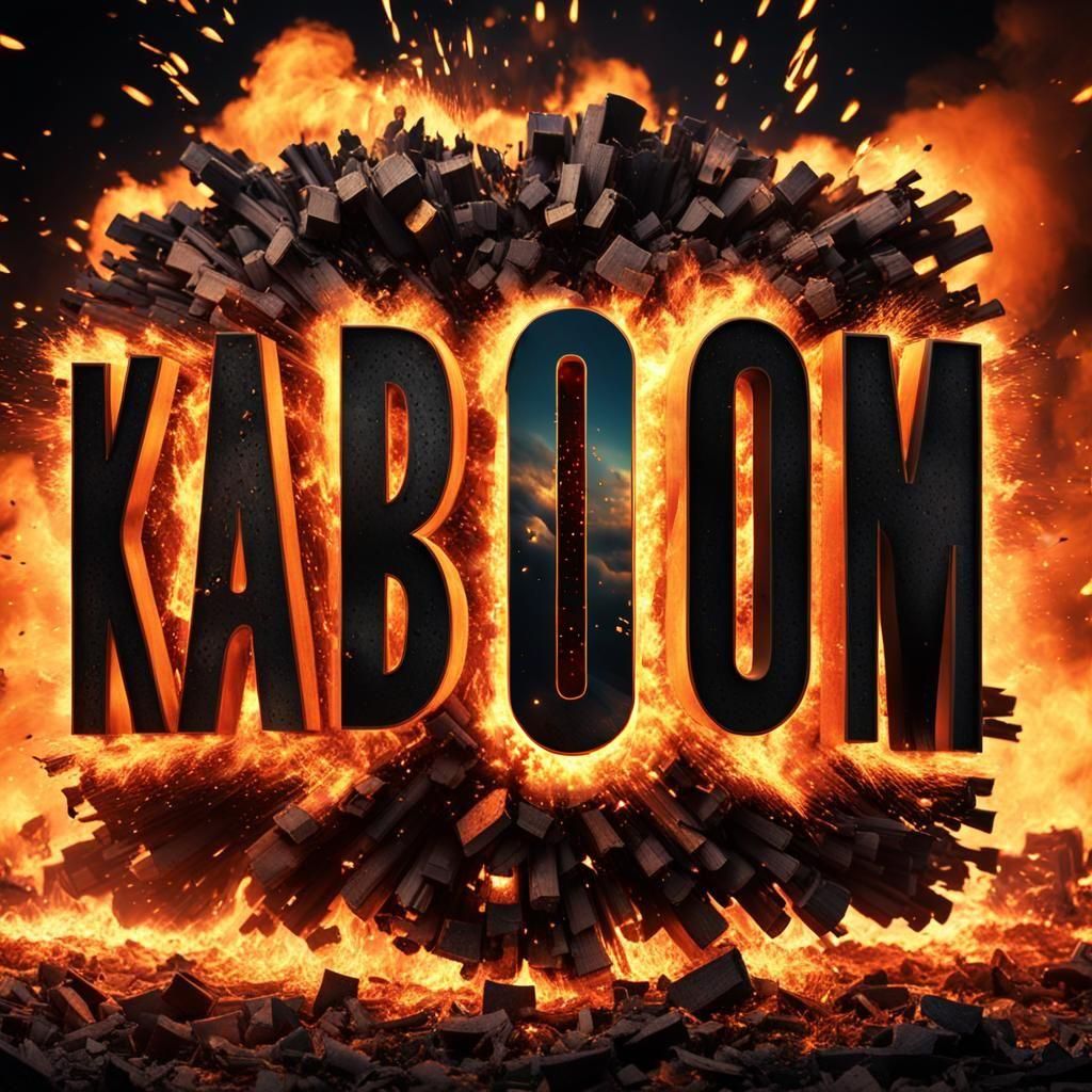 Kaboom! Explosion Art