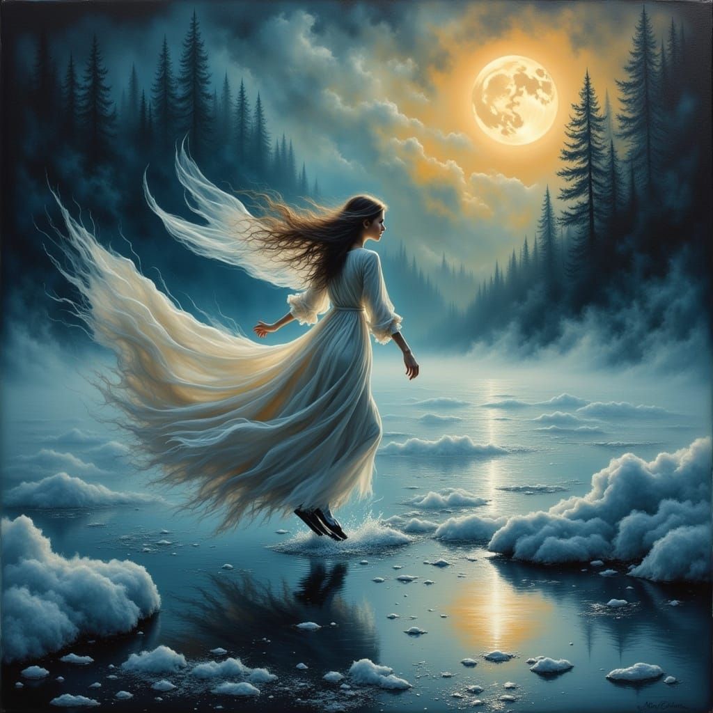 When a crack in the ice
Appears under your feet
You slip out...