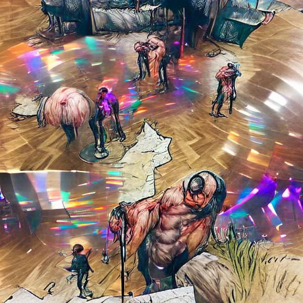 Disco Elysium Inspired AI Art