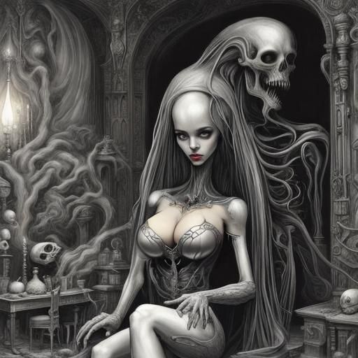 Ghost Girl's Generous Gifts: A Biomechanical Vision