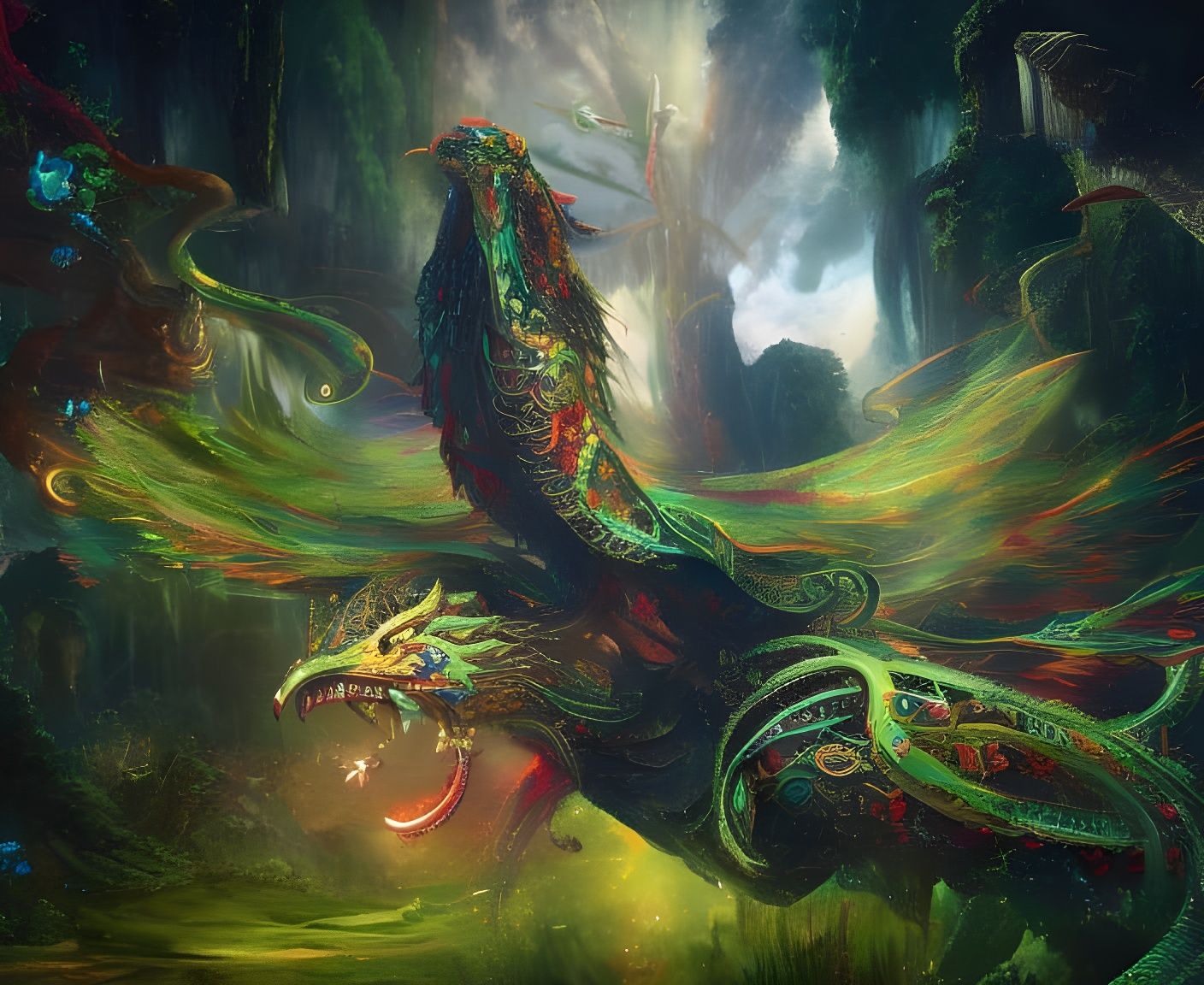 Quetzalcoatl: Maximalist Concept Art in CryEngine