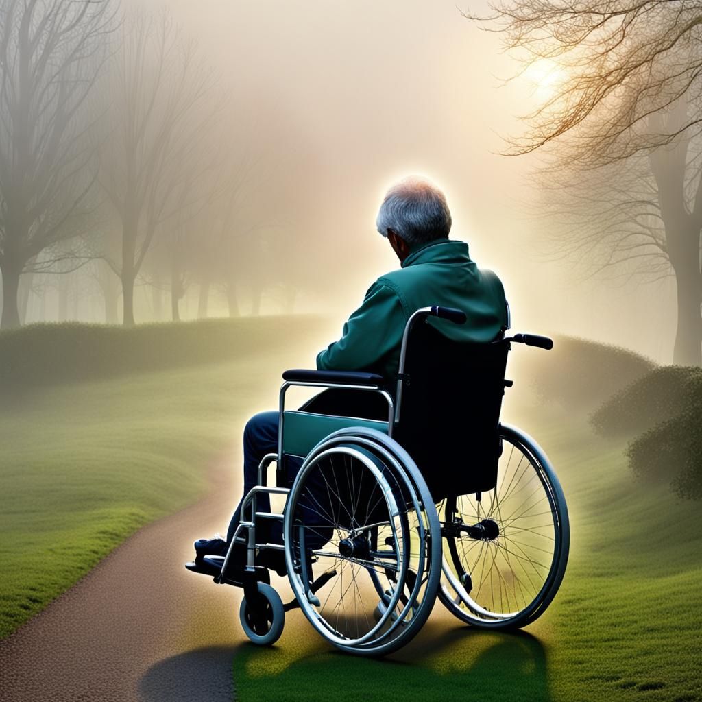 Relaxing Misty Forest Scene for Reflection