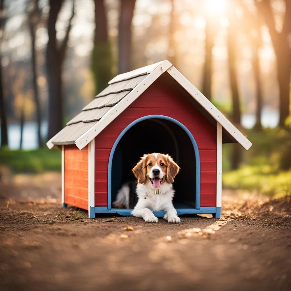 Dog House: Professional Photography with Bokeh