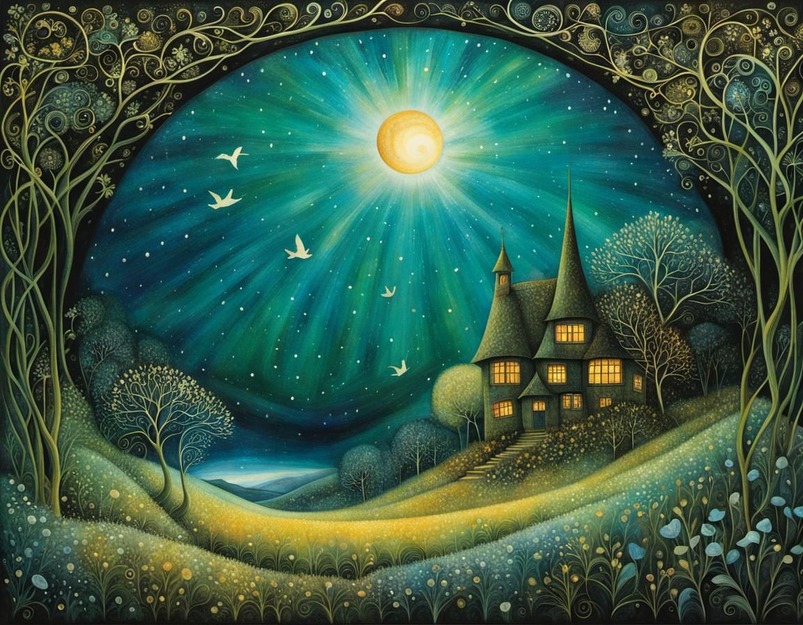 Intricate Entangled Home Art