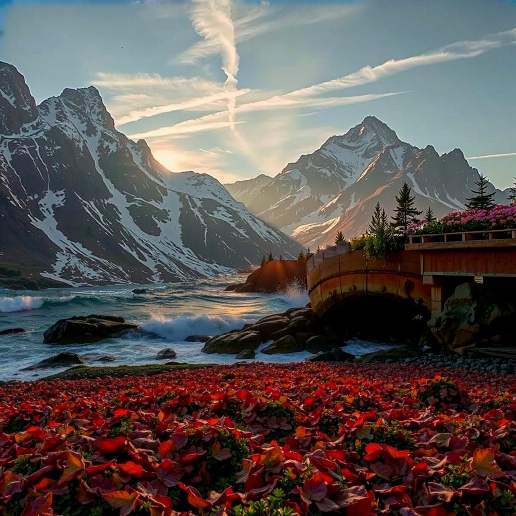 Twisting Forms of Red Hues