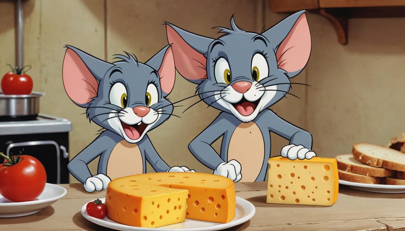 CHEESE CHEESE Tom and Jerry