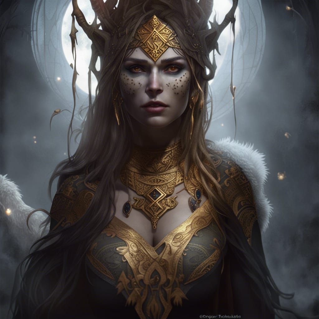 Queen Marika: Dark Fantasy Oracle in Unreal Engine