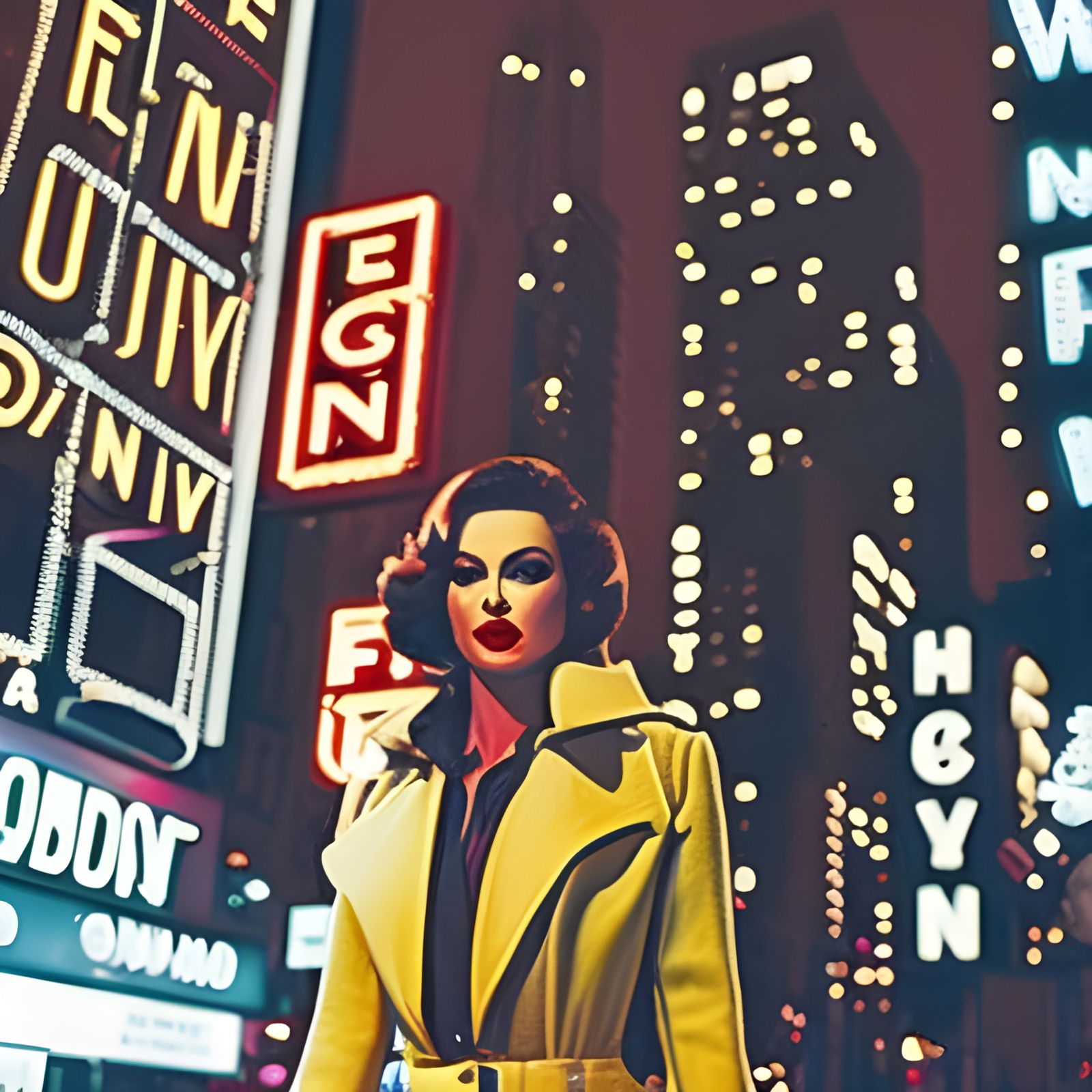 Film Noir Femme Fatale on 1950s Broadway