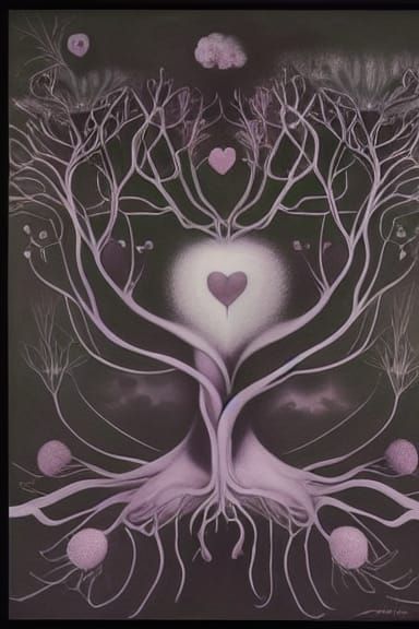 Gothic Aetherpunk: Blossoms Entwined in Grey Oceans