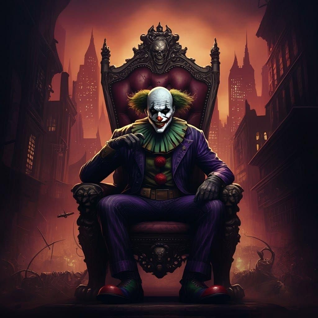 The Joker: Chaos and Mayhem in AI Art