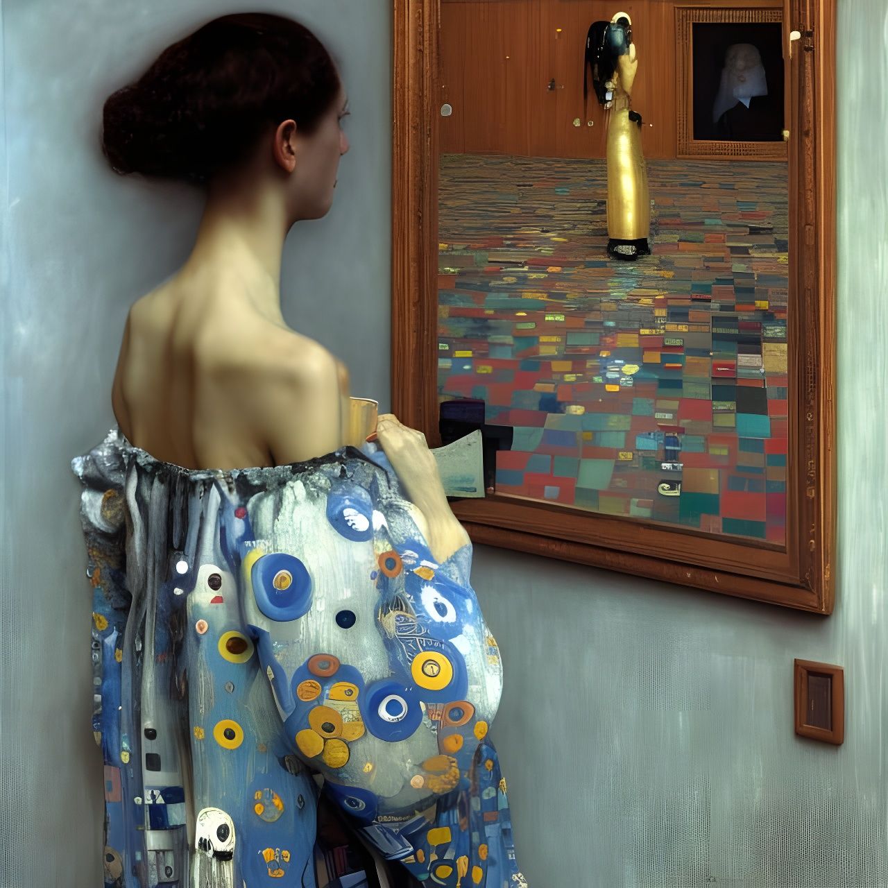 Zero Sum Game: A Surreal Hyperreal Painting