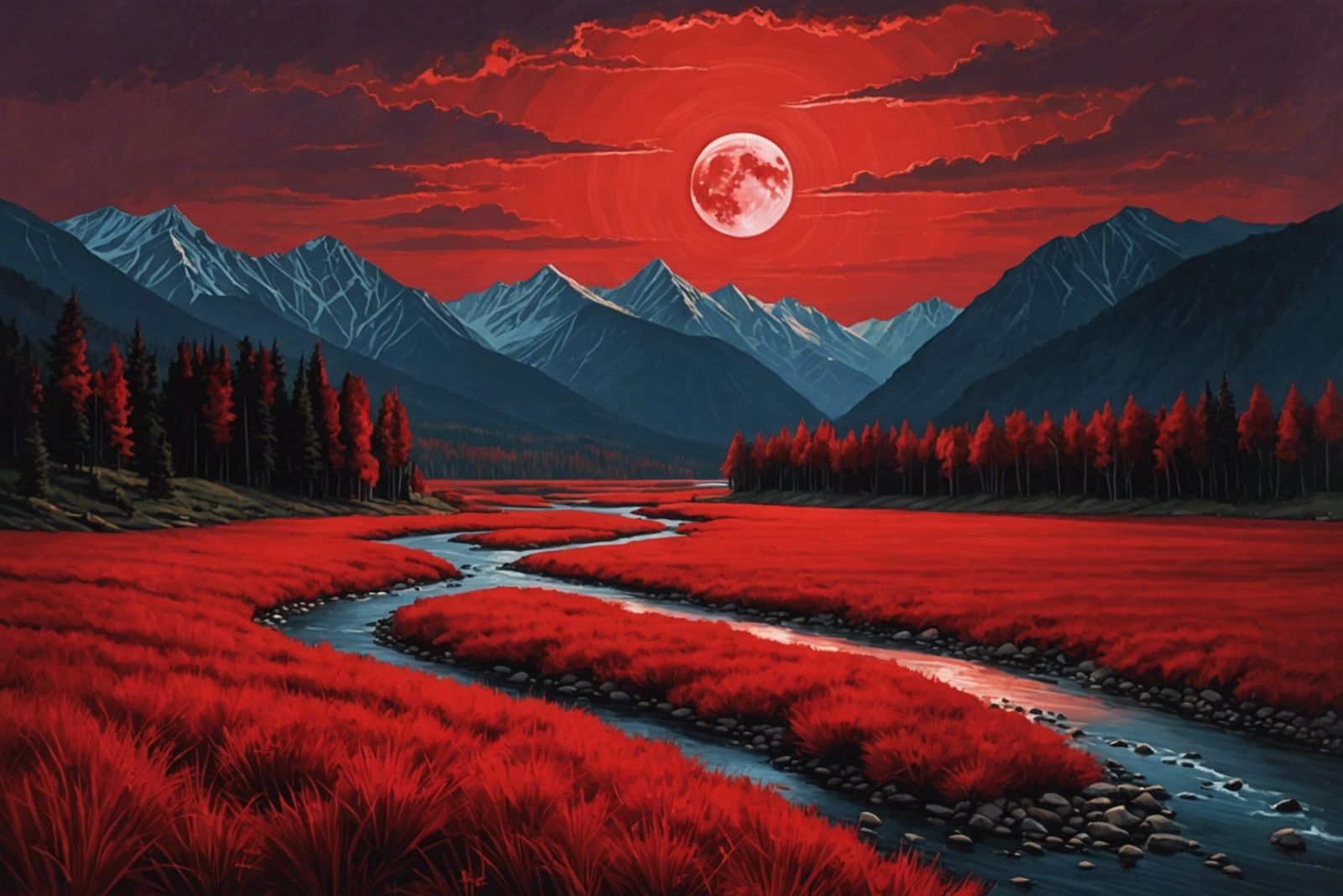 Red Landscape