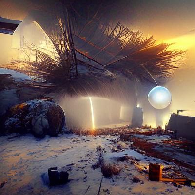 Electromagnetic Fields Rendered with Volumetric Lighting