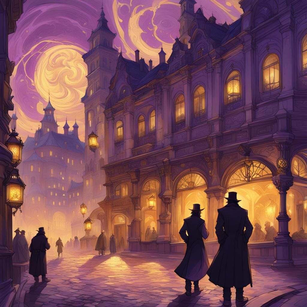 Dark Fantasy: Patron vs. Artist in Victorian Town