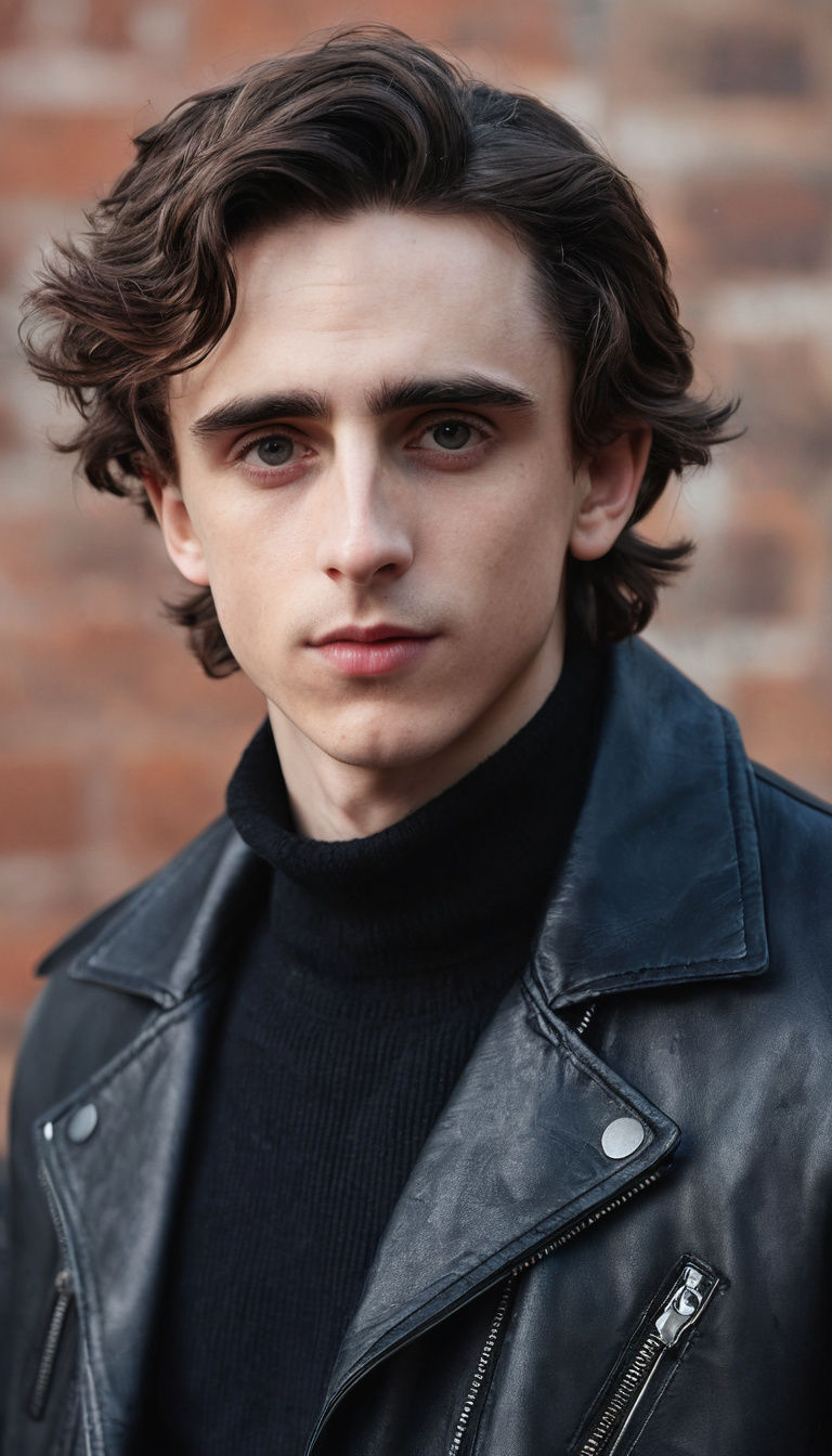 Timothy Chalamet in a Moody, High-Resolution Portrait