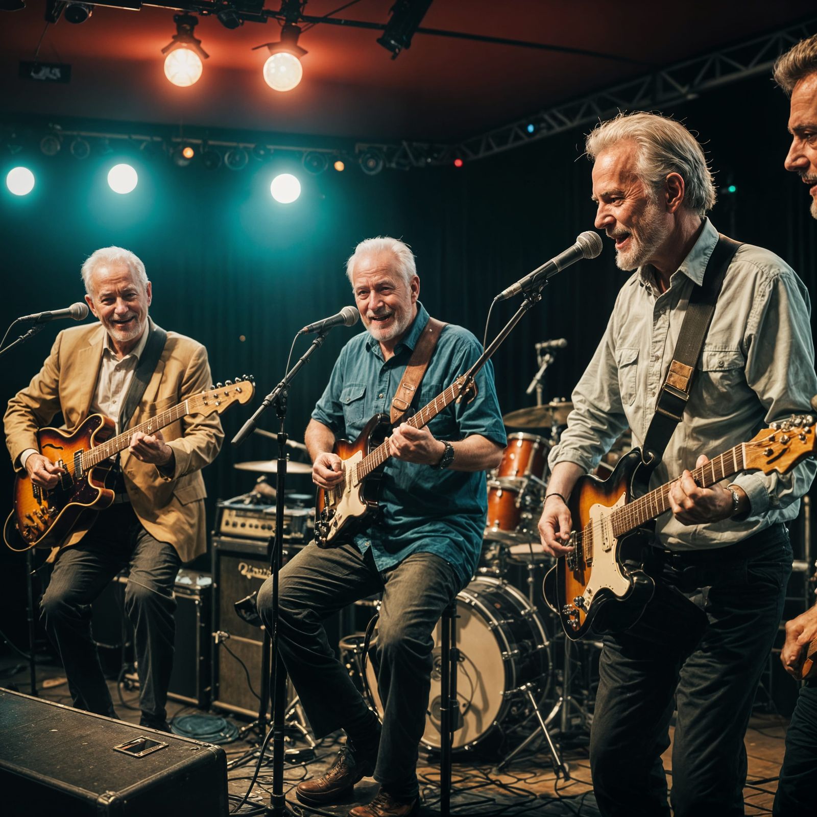 Energetic Old Rockers Light Up the Stage