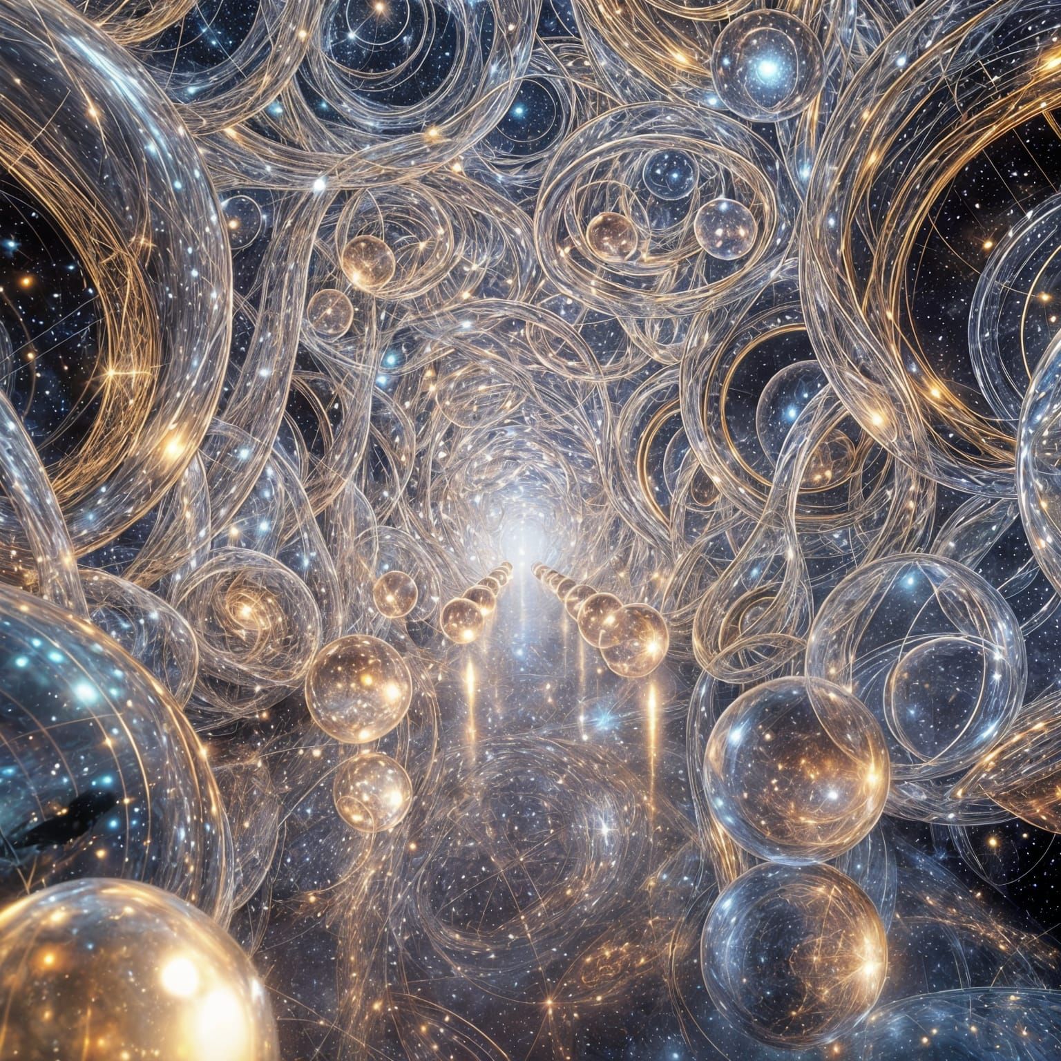 Infinity of Spheres within Spheres