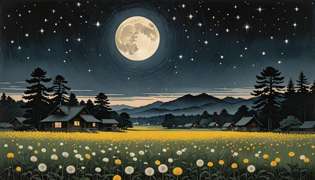 Dreamlike Landscape in Soft Ethereal Light