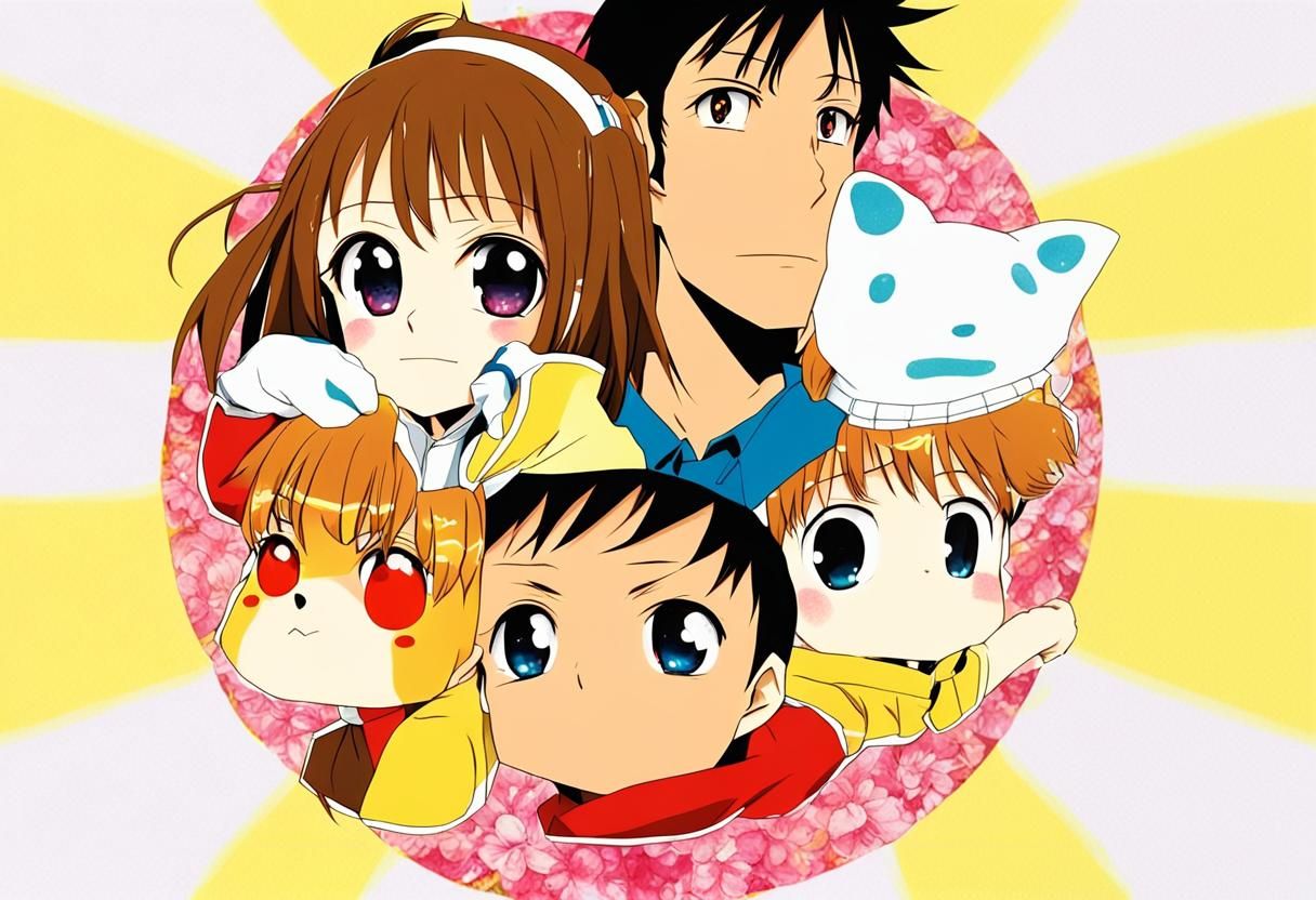 Anime Key Visual Character Art