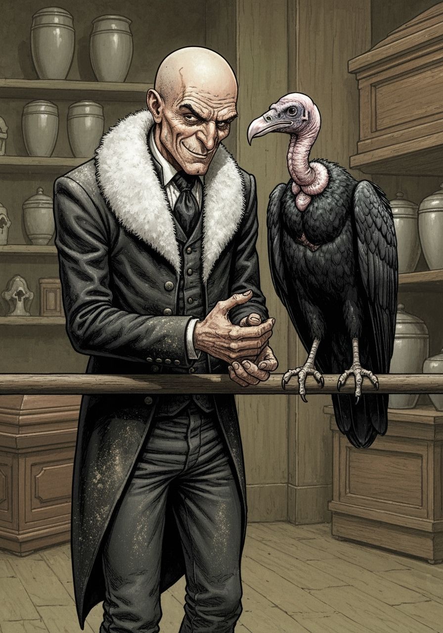 Wild West Undertaker and Vulture