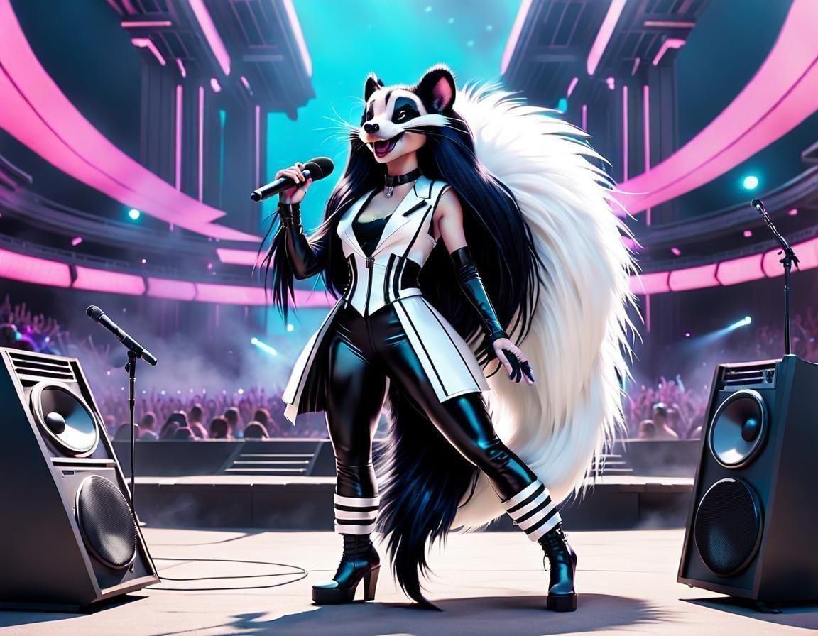 Woman in White Jacket and Black Top