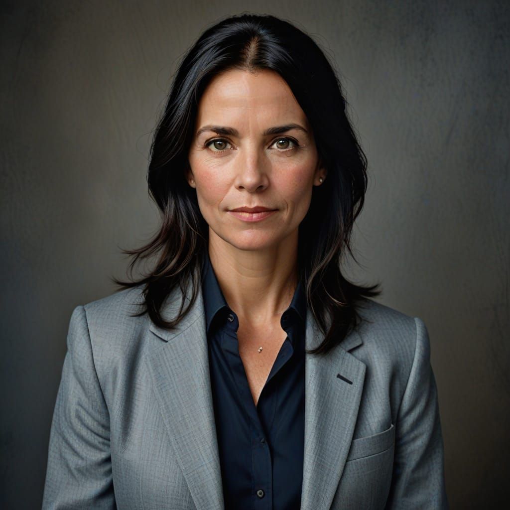 Elegant Business Portrait of a 35 Year Old Woman