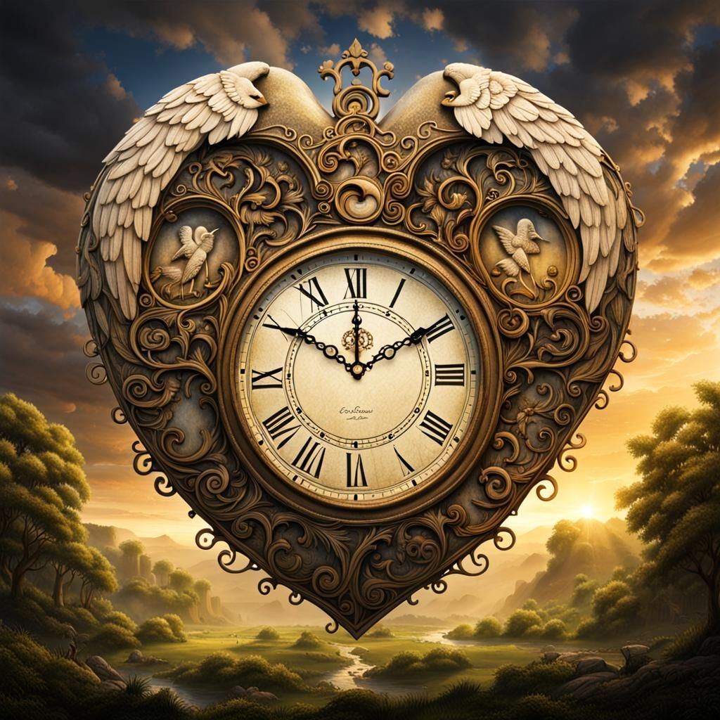 Clock in Heart: Soul of an Angel at Eden's Gate