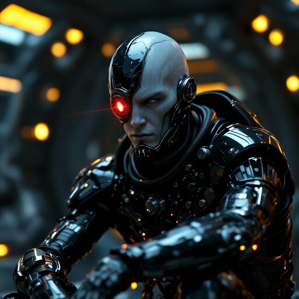 Borg Drone in Star Trek Voyager-Era Armor