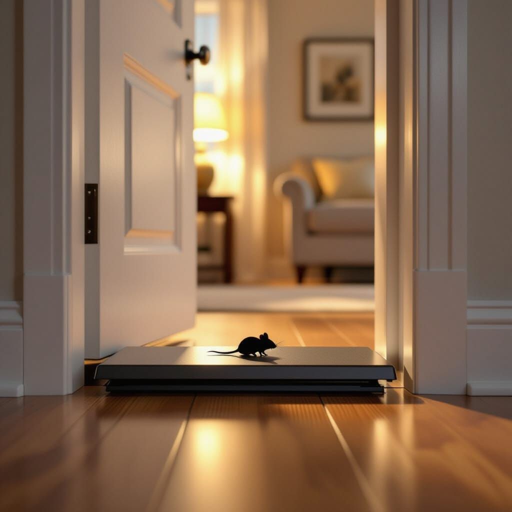 Modern Door Sweep Stops Pests, Creates Safe Home