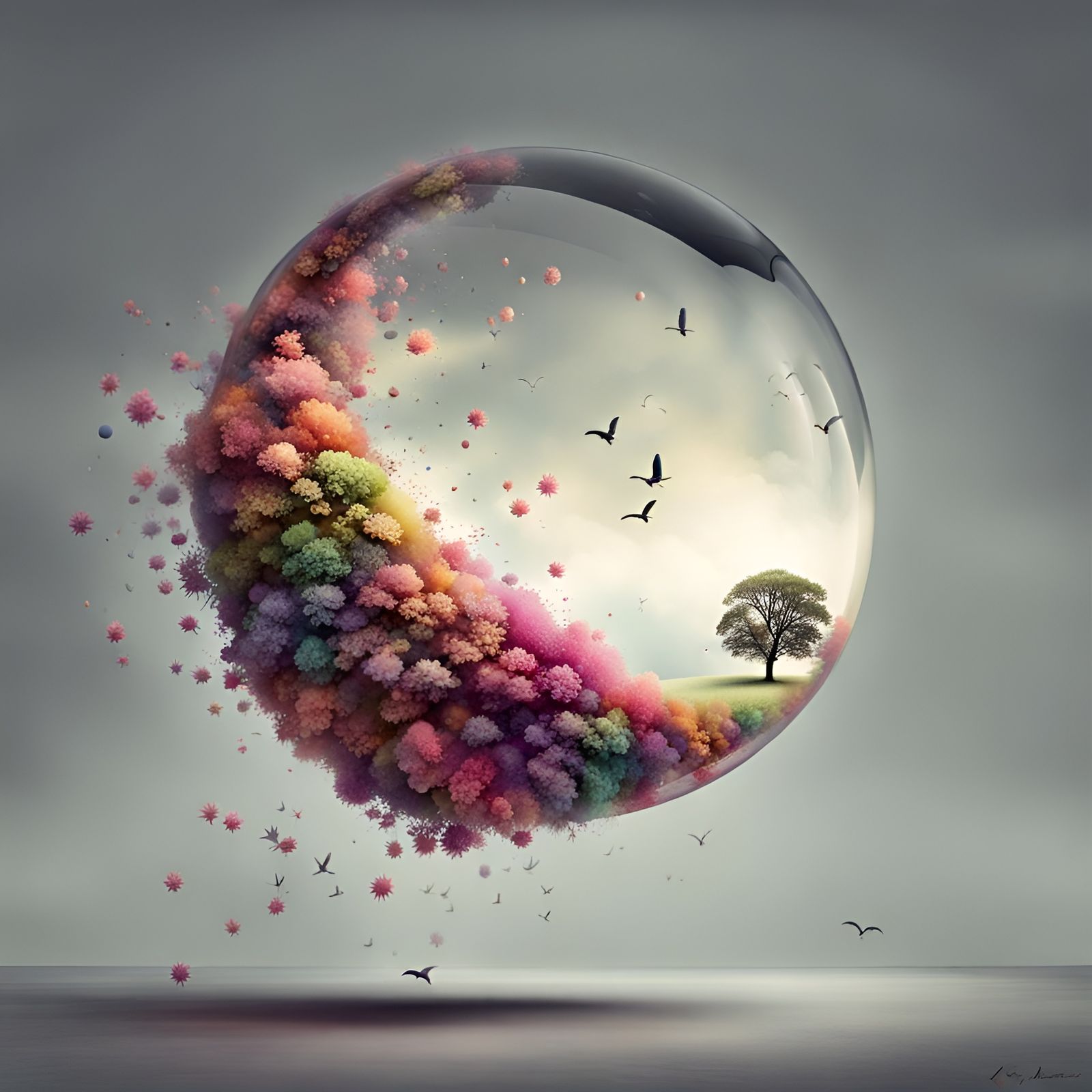 AI's Vision of Extraordinary Beauty