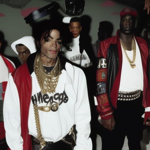 Futuristic Album Cover Featuring Music Icons