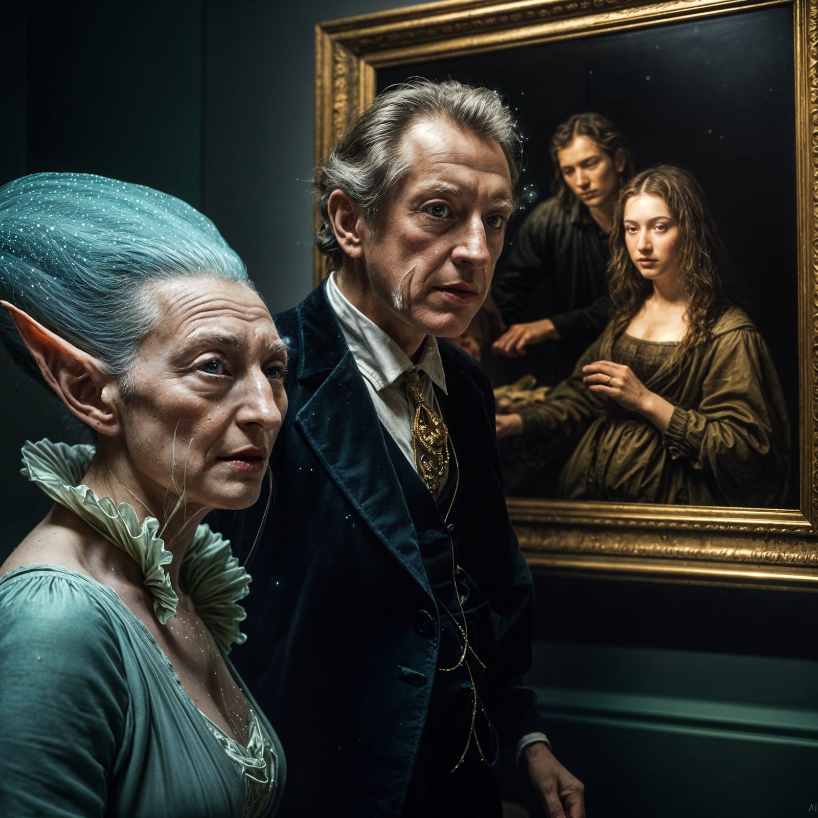 Old Master Paintings Party: Hyperrealistic Photography