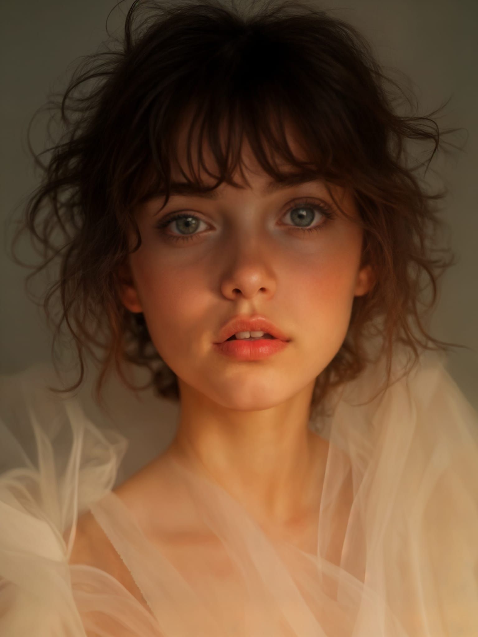 Euphoric Beauty in Ethereal Glow